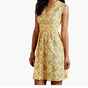 Plenty by Tracy Reese Niki Yellow Blue dress.